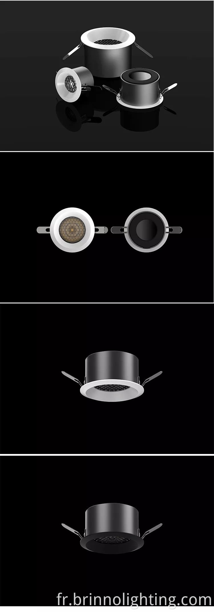 LED modern design recessed spot light